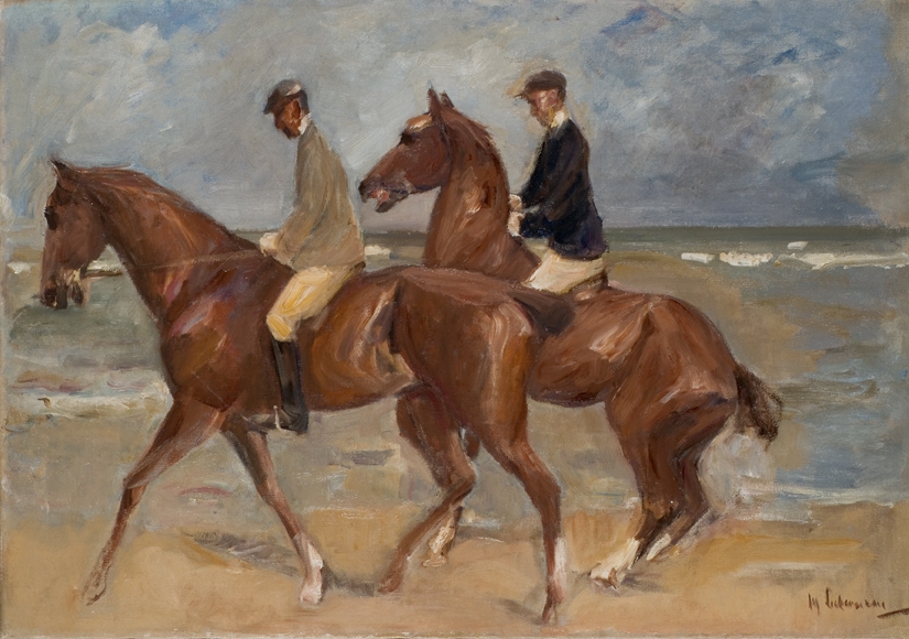 Collection of Max Liebermann horse paintings